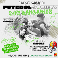 É amanhã! Campeonato de Futebol Society promete agitar bancários de Araraquara e região! 
