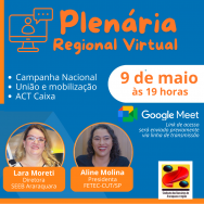 Plenária nesta quinta-feira (9) debate Campanha Nacional e ACT específico da Caixa