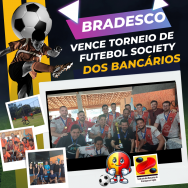 Torneio de Futebol Society é sucesso e agita bancários de Araraquara e região!