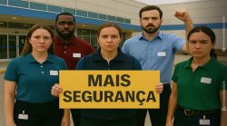 Funcionários exigem segurança em unidades do Mercantil