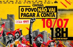 Hoje (10) é dia de ir às ruas exigir a taxação dos super-ricos!