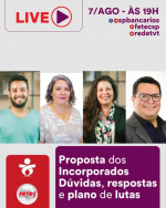 Live sobre incorporados do Banco do Brasil nesta quinta-feira (7); envie suas dúvidas!
