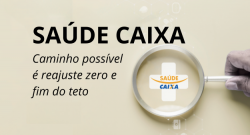 Saúde Caixa: Caixa é ágil ao tentar minimizar impacto de projeções de reajuste, mas silencia sobre fim do teto em alteração de estatuto