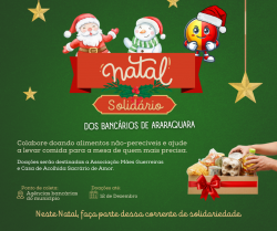 Sindicato lança mais uma edição do “Natal Solidário” e convida a categoria a espalhar esperança e solidariedade