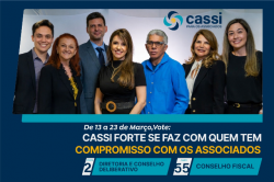 Reta final das eleições da Cassi opõe projetos e reforça importância do voto consciente Reta final das eleições da Cassi opõe projetos e reforça importância do voto consciente