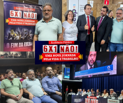 Bancários de Araraquara marcam presença na Alesp e reforçam luta pelo fim da escala 6×1 e por uma jornada mais justa