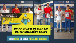 Sindicato mobiliza empregados da Caixa em defesa do Saúde Caixa e reforça luta por melhorias no plano Sindicato mobiliza empregados da Caixa em defesa do Saúde Caixa e reforça luta por melhorias no plano