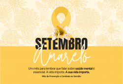 Setembro Amarelo: saúde mental também depende de condições dignas de trabalho